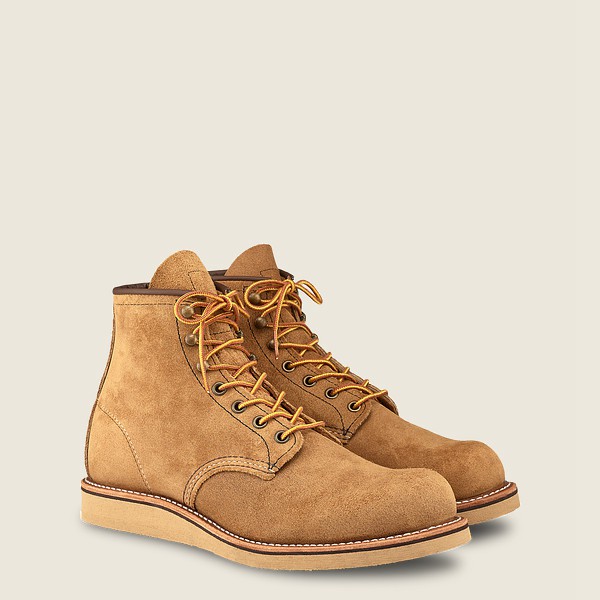 Red Wing Heritage Bot Erkek - Rover - 6-Inch Muleskinner Deri - Turuncu - 30CFXRZMY